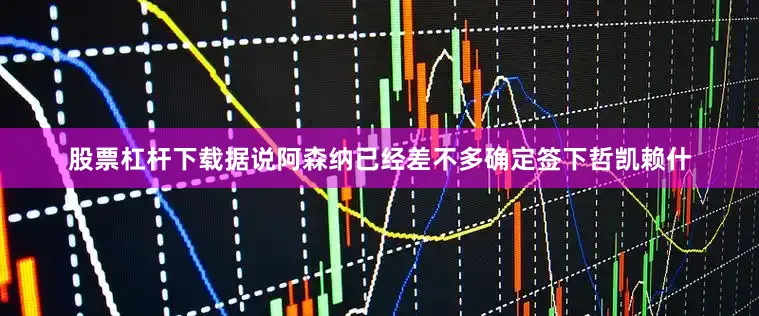 股票杠杆下载据说阿森纳已经差不多确定签下哲凯赖什